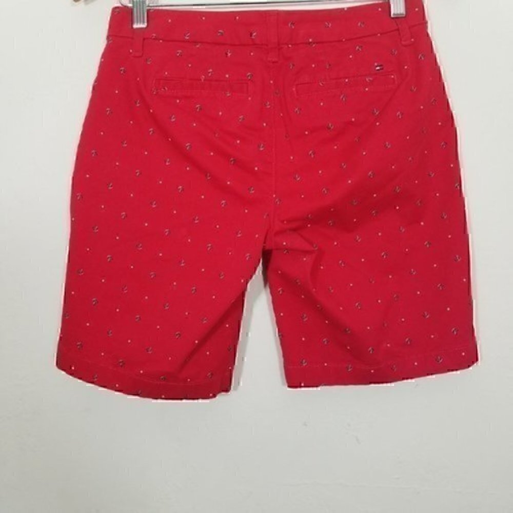 Tommy Hilfiger Anchors Stretch Shorts Size 2 - Picture 4 of 5
